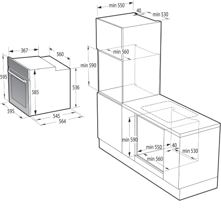 Gorenje BOS6737E13BG