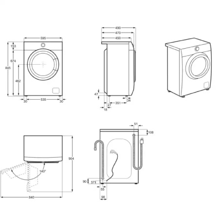 Electrolux EW6SN427WI