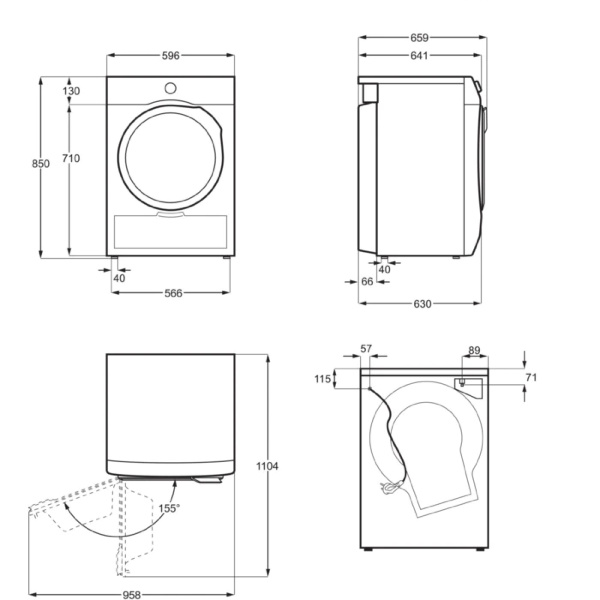 Electrolux EW6CR428W